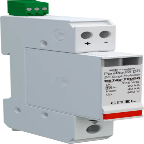 Parafoudre DC Citel 20-40 kA 390 V DS240S-220DC